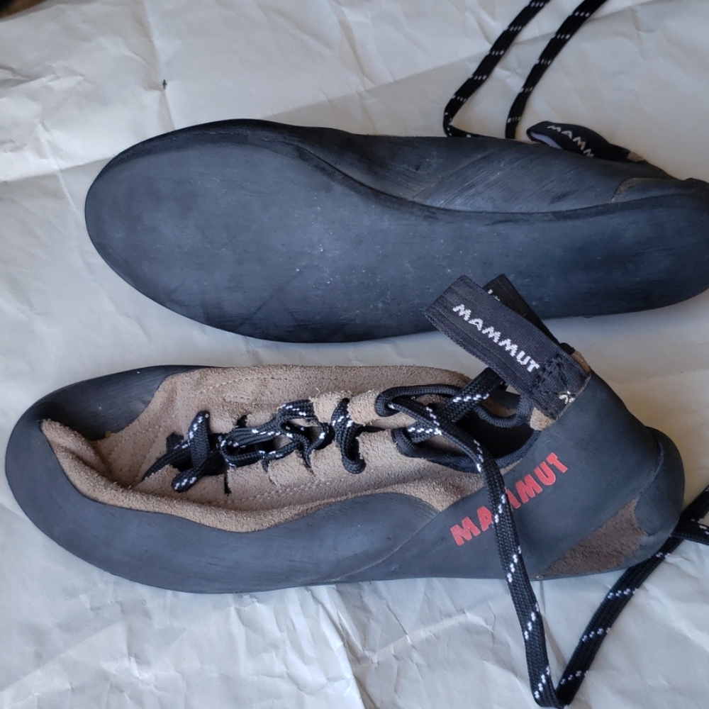 Mammut rock climbing shoes